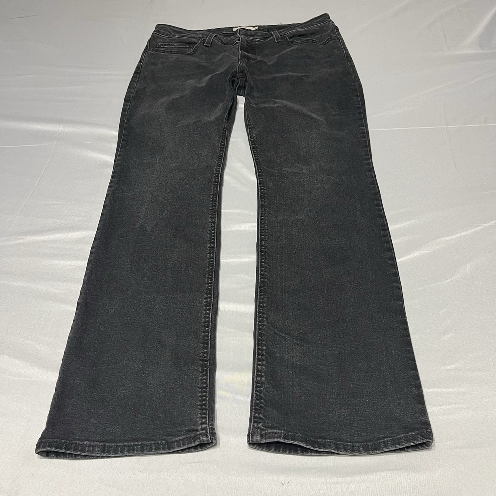 Levi's Superlow Bootcut Jeans Fits Size 34x31 Black Denim Western Cowgirl Y2K
